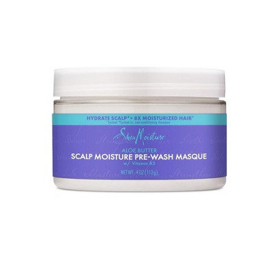 Shea Moisture - Aloe Butter, Scalp Moisture Pre Wash Masque, 4 Oz