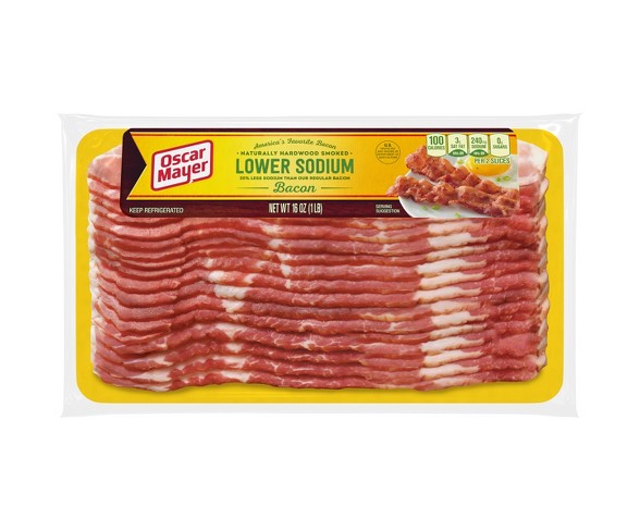 Oscar Mayer Low Sodium Bacon - 1lb