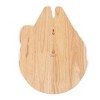 Toscana 16" Star Wars Parawood Millennium Falcon Serving Board - 3 of 4