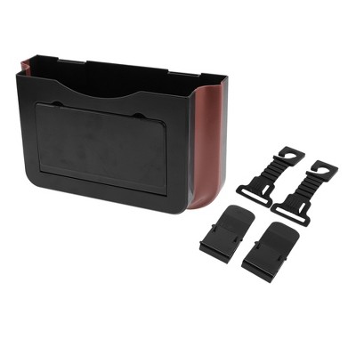 Unique Bargains Car Foldable Portable Trash Bin With Small Table 1 Pc
