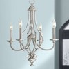 Minka Lavery Brushed Nickel Pendant Chandelier 20" Wide French 4-Light Fixture for Dining Room House Foyer Kitchen Entryway Home - 2 of 2