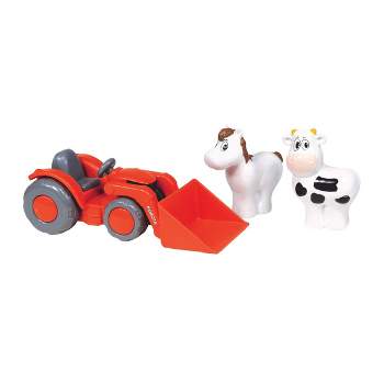 New Ray Kubota My Lil' Orange Tractor & Farm Animals SS-33073