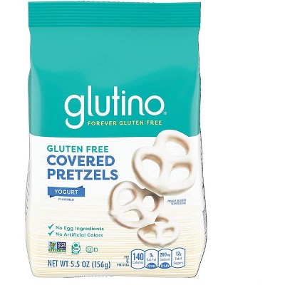 Glutino Gluten Free Covered Pretzels - Yogurt.