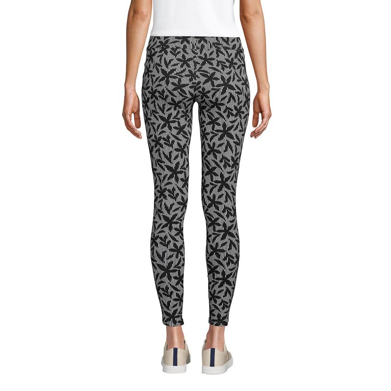 Lands' End Women's Starfish Mid Rise Knit Leggings, 2 of 5
