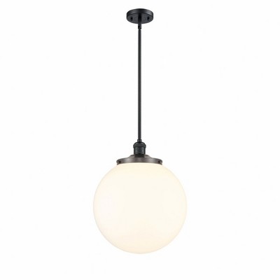 Beacon - 1 Light Pendant In Industrial Style-17 Inches Tall and 14 Inches Wide