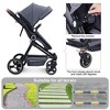 2 in1 Baby Stroller, High Landscape Infant Stroller - 3 of 4
