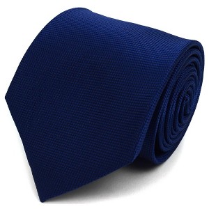Boy's Solid Color Microfiber Poly Woven 2.5 Inch Wide And 49 Inch Long Necktie - 1 of 4