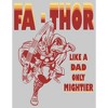 Men's Marvel Fa-Thor Like a Dad Only Mightier Comic Thor Sweatshirt - 2 of 4
