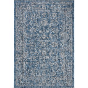 Courtyard CY8680 UV & Stain Resistant Non-Shedding Power Loomed Indoor/Outdoor Rugs - Safavieh - 1 of 4