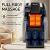 Full-Body Massage Chair With 6 Fixed Rollers, Massage Chair 0 Gravity With 5 Preset Modes Can Choose, Retractable Footrest Chair-Cuddlewood - 2 of 4