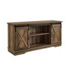 NicBex Farmhouse TV Stand Sliding Media Console with Storage for 65" TVs for Living Room, Bedroom - 3 of 4