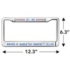 Borough of Manhattan Community College Full Size Standard License Plate Metal Frame - 4 of 4