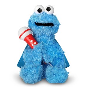 Singing Machine Sesame Street Karaoke Crew Cookie Monster Plush with Sing-Along Microphone - 1 of 4