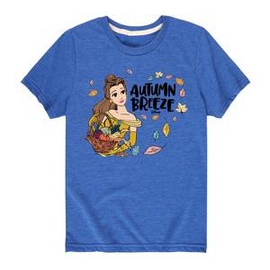 Girls' - Disney Princess - Autumn Breeze Short Sleeve Graphic T-Shirt - 1 of 4