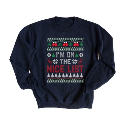 Simply Sage Market Women's Graphic Sweatshirt I'm On The Nice List