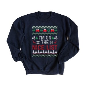 Simply Sage Market Women's Graphic Sweatshirt I'm On The Nice List - 1 of 2