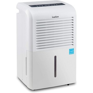 Ivation 50-Pint Energy Star Large Room Dehumidifier with Drain Pump - 1 of 4