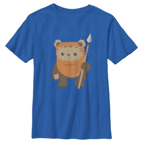 Boy's Star Wars Wicket Ewok Cartoon T-Shirt - image 1 of 4