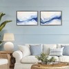 Stupell Industries Dreamy Indigo Mist 2pc Floating Frame Art Set - 2 of 4