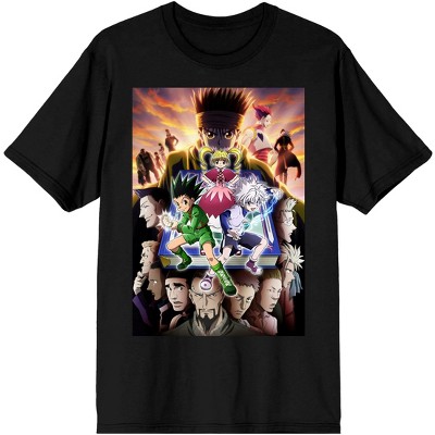 Hunter X Hunter Mens' Character Box Design Anime Graphic Print T