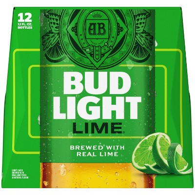 Bud Light Lime American Lager Beer - 12pk/12 fl oz Bottles