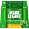 Bud Light Lime American Lager Beer - 12pk/12 fl oz Bottles - 2 of 4