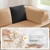 VASIP 77" Teddy Fabric Sofa ,High Density Sponge Boneless Sofa Design with Double Chaises,Sleeper Couch for Living Room,No Assembly,White - 4 of 4