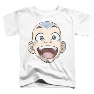 Toddler Boys' Avatar The Last Airbender Big Aang Face T-Shirt - 1 of 4