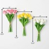 Sullivans Artificial Springtime Blooming Tulip Bush Set of 3, 13.5"H Multicolored - 3 of 3