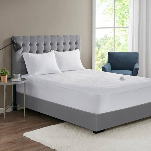 Biddeford heated discount mattress pad queen