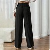 Wikineon Women's High-Waist Wide Leg Pants C Business Casual Trousers with Functional Pockets for Polished Comfort & Versatile Styling,beige, XXL Size - 4 of 4