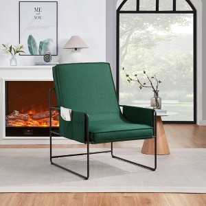 Sling Chair w/ Cushion – Accent/Vanity Seat - 1 of 4
