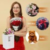 Unique Bargains Florist Bouquet Bag with Transparent Window for Christmas Mother's Day Wedding 10 Pcs - 4 of 4