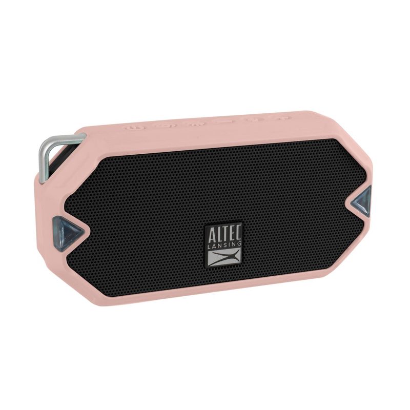 Altec Lansing HydraMini Waterproof Bluetooth Speaker - Petal Pink, 4 of 11