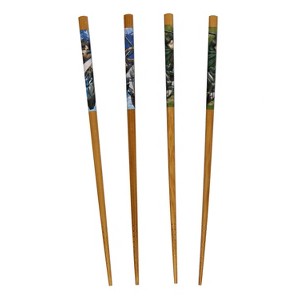 Attack on TItans Bamboo 2 Pairs Collectible Anime Chopsticks - 1 of 4