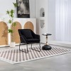 NicBex Modern Accent Chair with Metal Legs, Velvet Contemporary Desk Chair, Living Room Chair for Office, Home, Small Spaces - 2 of 4