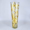 Slickblue Handcrafted Glass Vase, Conical Flower Holder, Slim Table Centerpiece, Indoor Outdoor Use, Color & Size Options - 3 of 4
