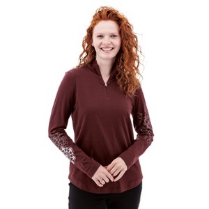 Old Ranch Brands Women's Inaya Organic 1/4 Zip Pullover - 1 of 4