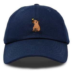 Dalix Capybara Cap Embroidered Dad Baseball Hat Cotton Adjustable Womens - 1 of 4