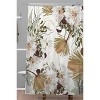 Iveta Abolina Juliette Charm Shower Curtain Brown - Deny Designs: Microfiber, Botanical Pattern, Machine Washable - 2 of 4