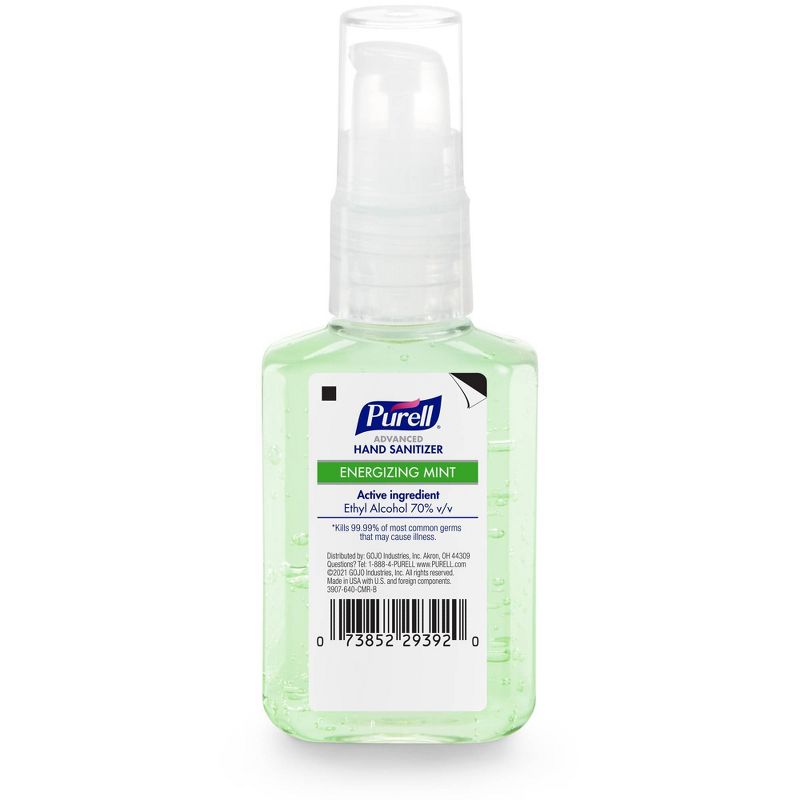 Purell Hand Sanitizer Pump - Mint - Trial Size - 2oz, 3 of 9