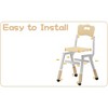 Whizmax 3 Level Height Adjustable Kid Chair, Plastic Toddler Chairs for Children Boys Girls Age 2-6, Suitable for Home Family Classroom,2 Pcs - 3 of 4