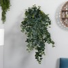 Nearly Natural 41-in Puff Ivy Hanging Artificial Plant (Set of 2) - 2 of 2