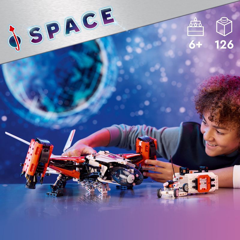LEGO Technic VTOL Heavy Cargo Spaceship LT81 Building Toy 42181, 3 of 9