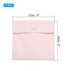Unique Bargains Velvet Snap Button Dense Stitches Jewelry Bag 2 Pcs - 2 of 4