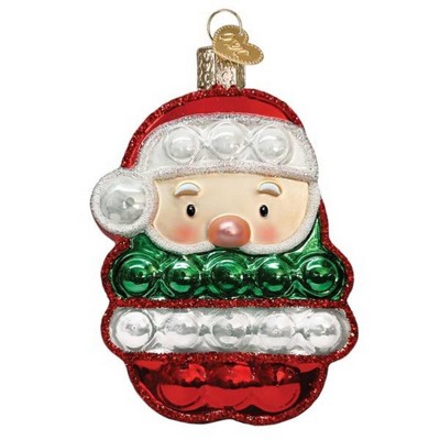 Old World Christmas 4.75 In Santa Popper Ornament Claus Christmas Tree Ornaments