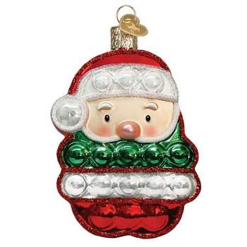 Holiday Ornament 12 Pc Boxed Heirloom - 12 Ornaments 1.5 Inches - Mini -  Go090 - Glass - Multicolored