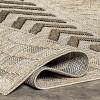 Nuloom Oliva Modern Diamond Indoor/Outdoor Patio Area Rug 5x7, Beige - 4 of 4