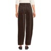 Lands' End Women's Corduroy High Rise Barrel Leg Ankle Pants - 2 of 3