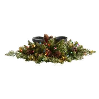 Nearly Natural 24-in X 16-in Mixed Foliage Artificial Living Wall : Target